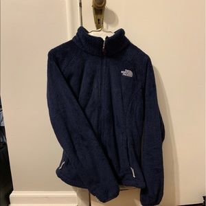 Navy North Face jacket